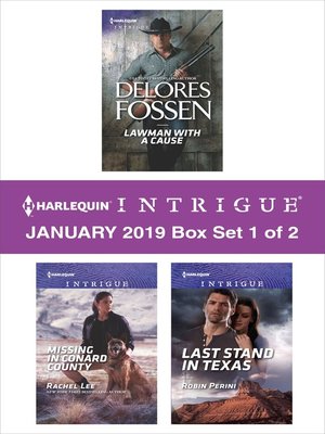 cover image of Harlequin Intrigue January 2019, Box Set 1 of 2